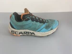 Picture of the Scarpa Spin Planet after 400miles of use