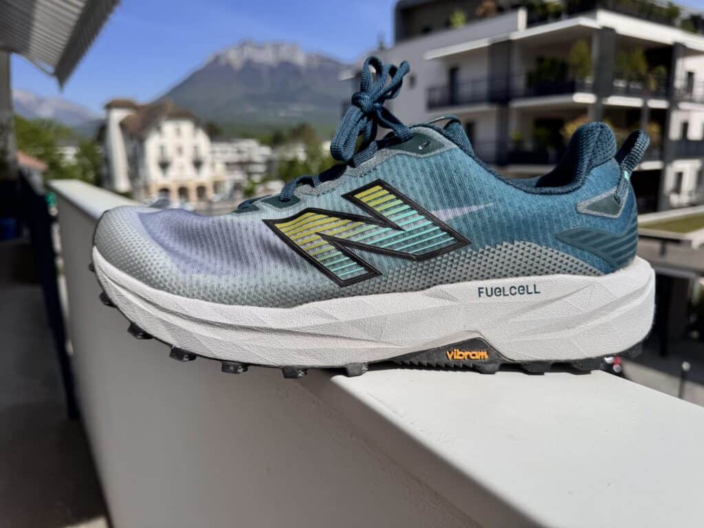 Photo of the New Balance Rebel Trail from the side