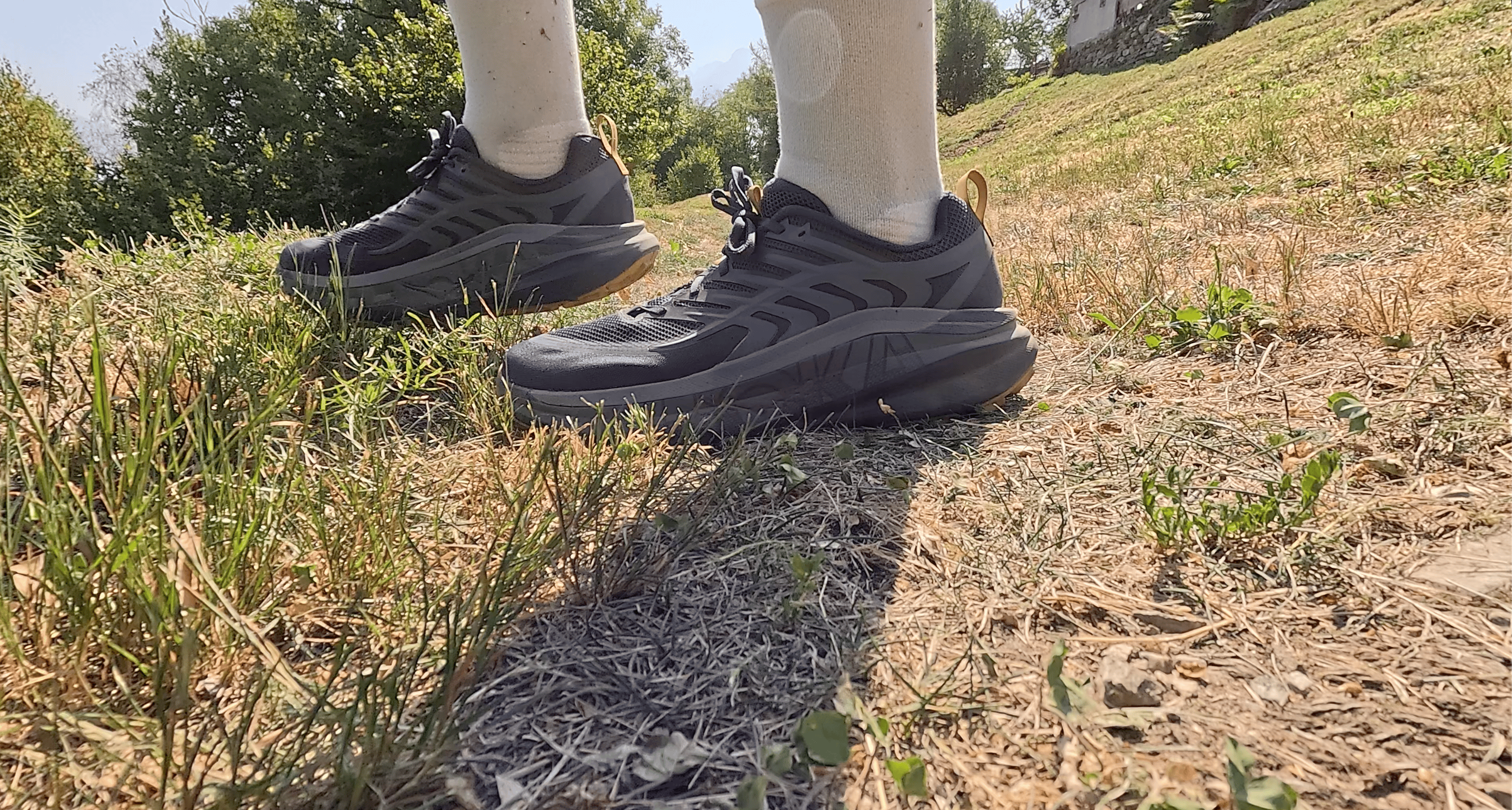 Hoka Stinson 8 from the side
